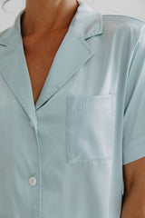 Sophia Satin Set - Sage